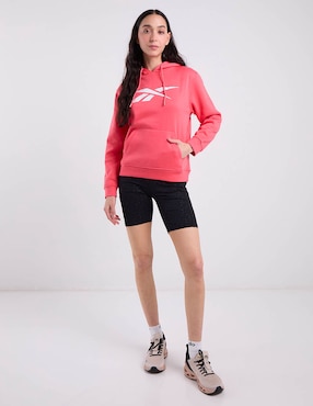 Sudadera Reebok con capucha y bolsa para mujer