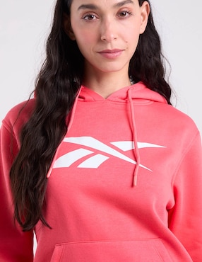 Sudadera Reebok con capucha y bolsa para mujer