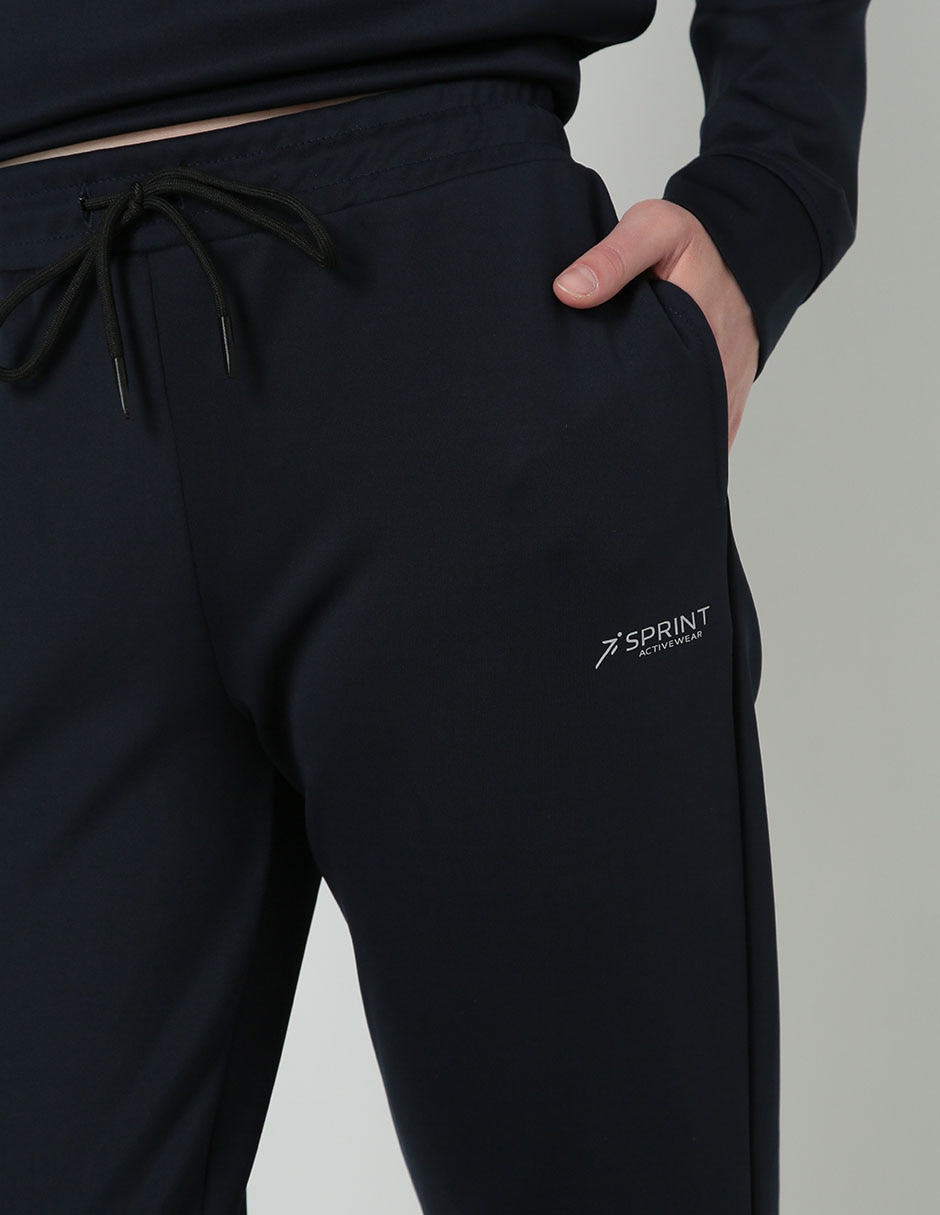 Pants straight con jareta para mujer 4