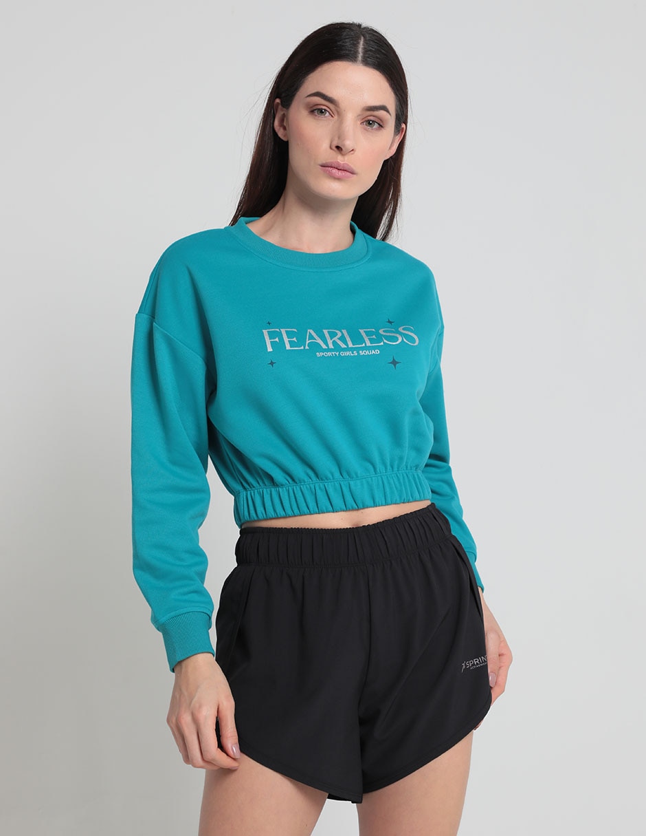 SUDADERA SPRINT, EG, NAÚTICO LISO CERRA