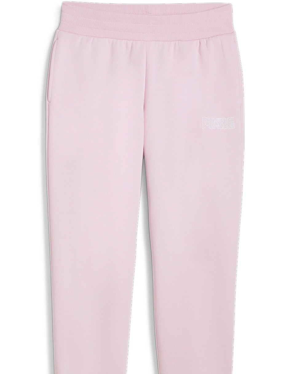 Pants regular con elástico para mujer 3