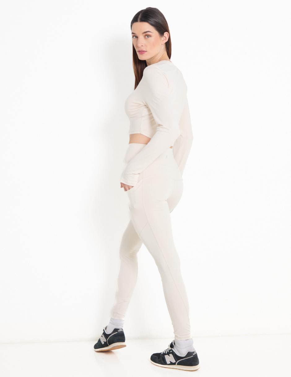 Legging deportivo compresión media para mujer 2