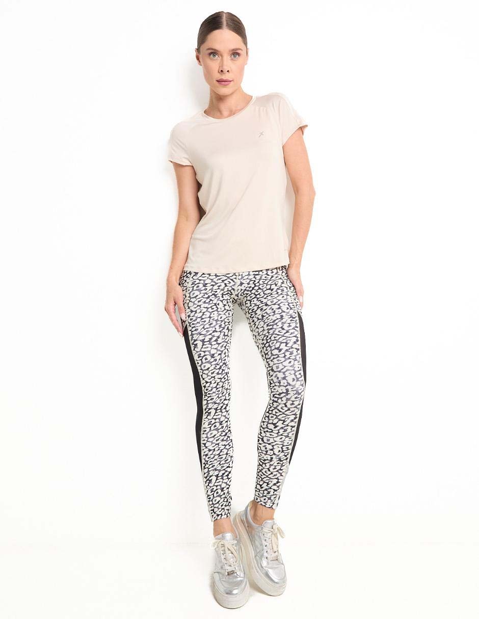 Legging cintura alta con elástico para mujer