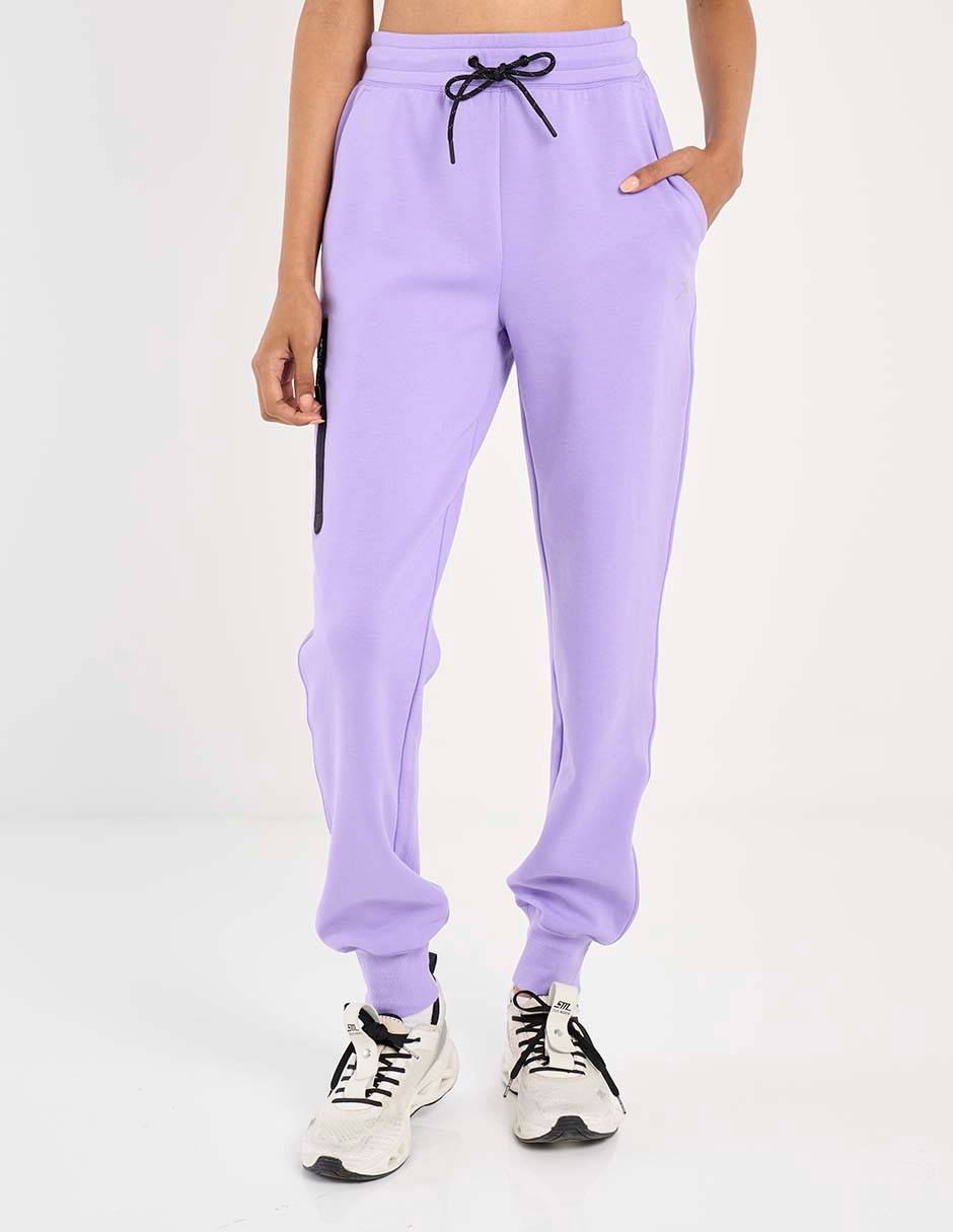 Pants regular con jareta para mujer