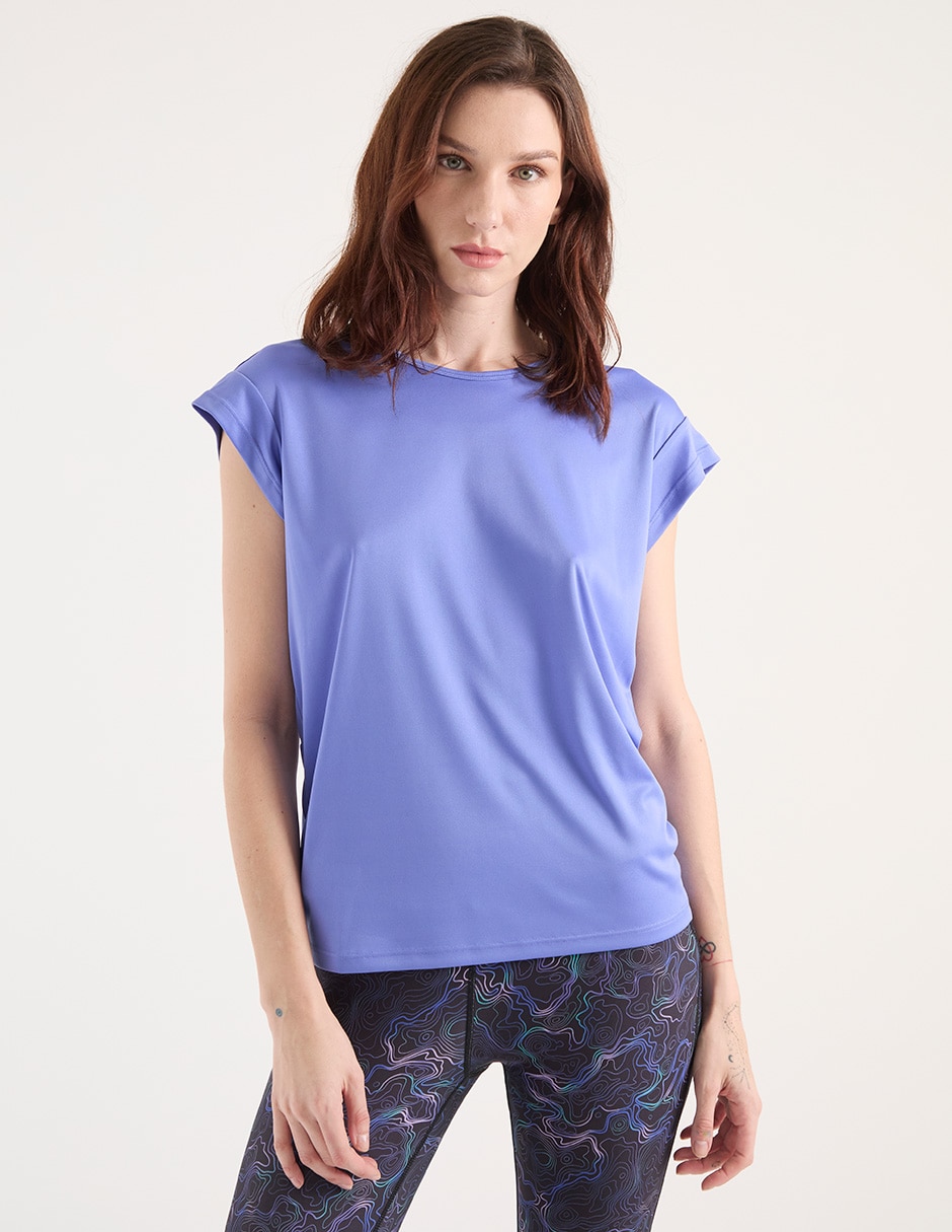 Playera deportiva para entrenamiento de mujer