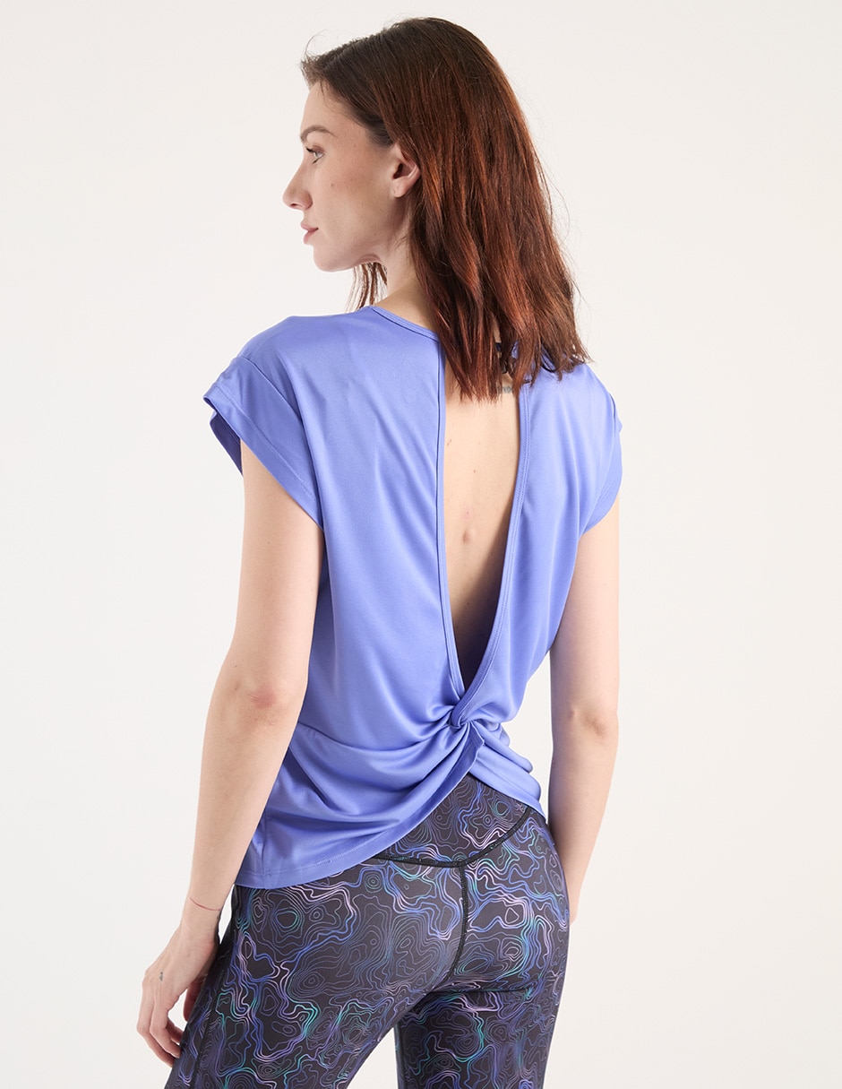 Playera deportiva para entrenamiento de mujer 2