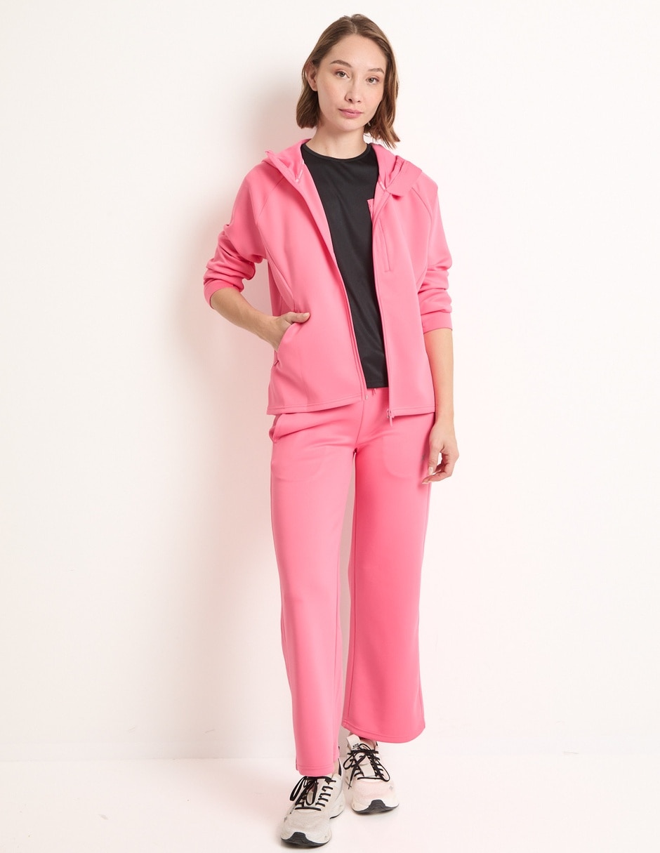 Pants straight con jareta para mujer 3