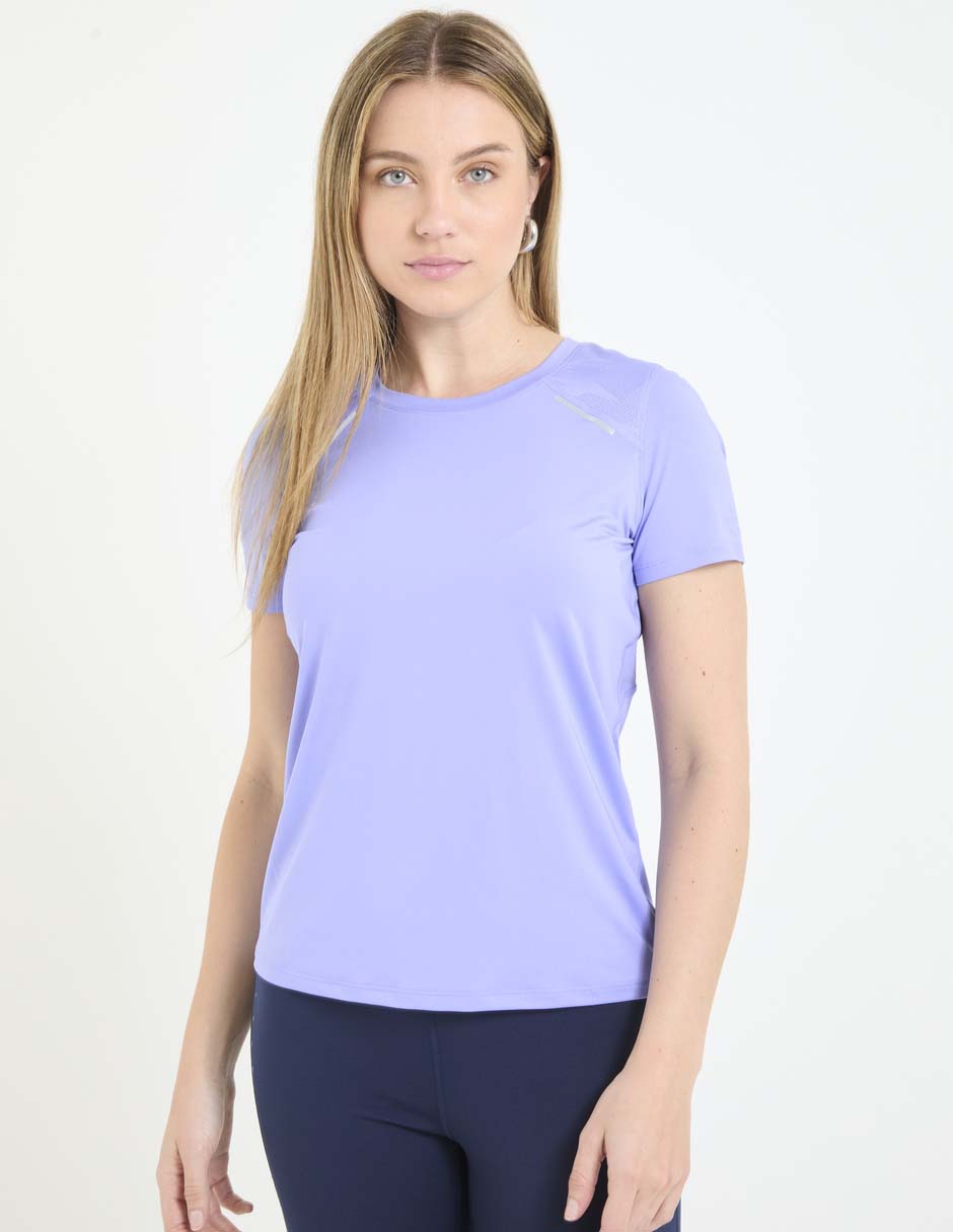 Playera deportiva para correr de mujer 1
