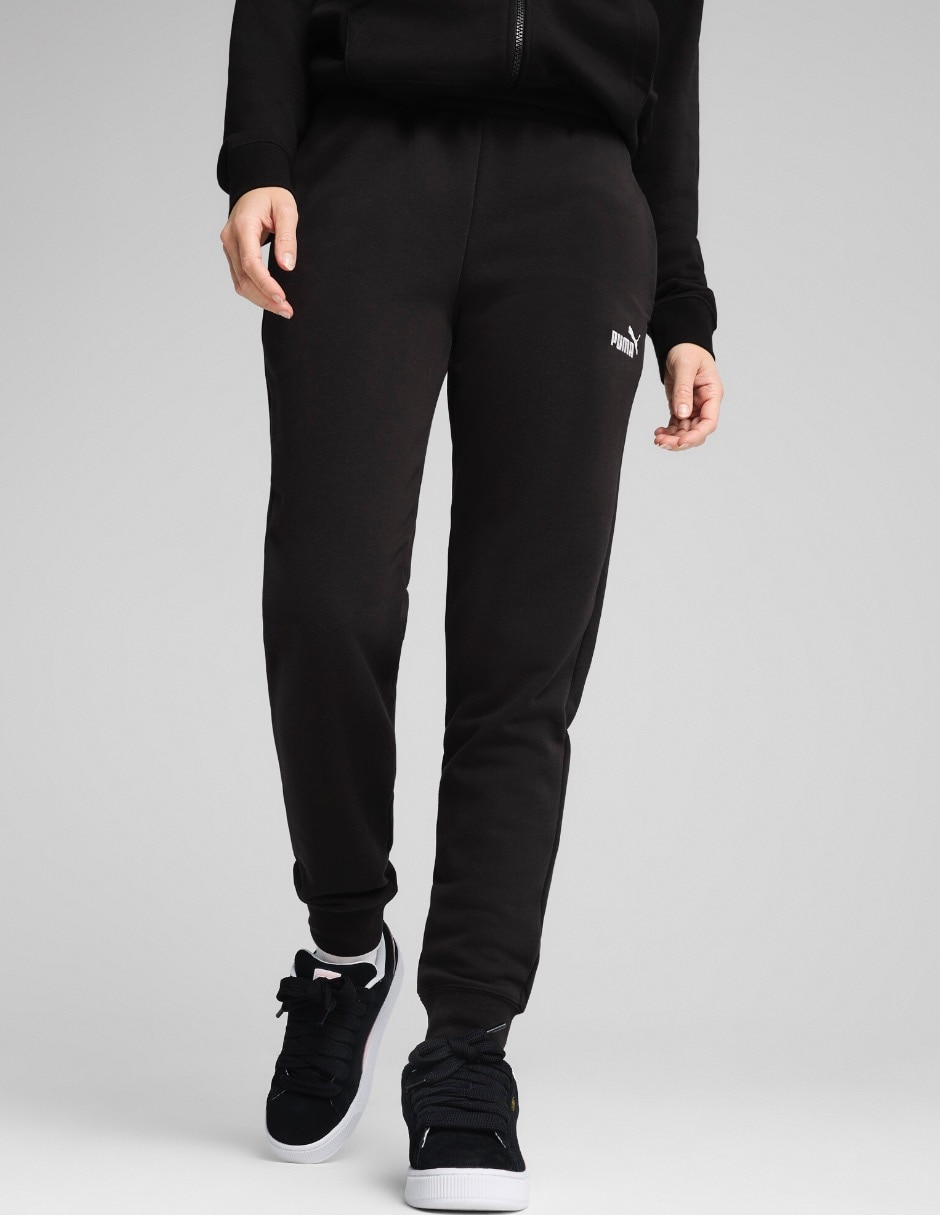 Pants regular con elástico para mujer 12