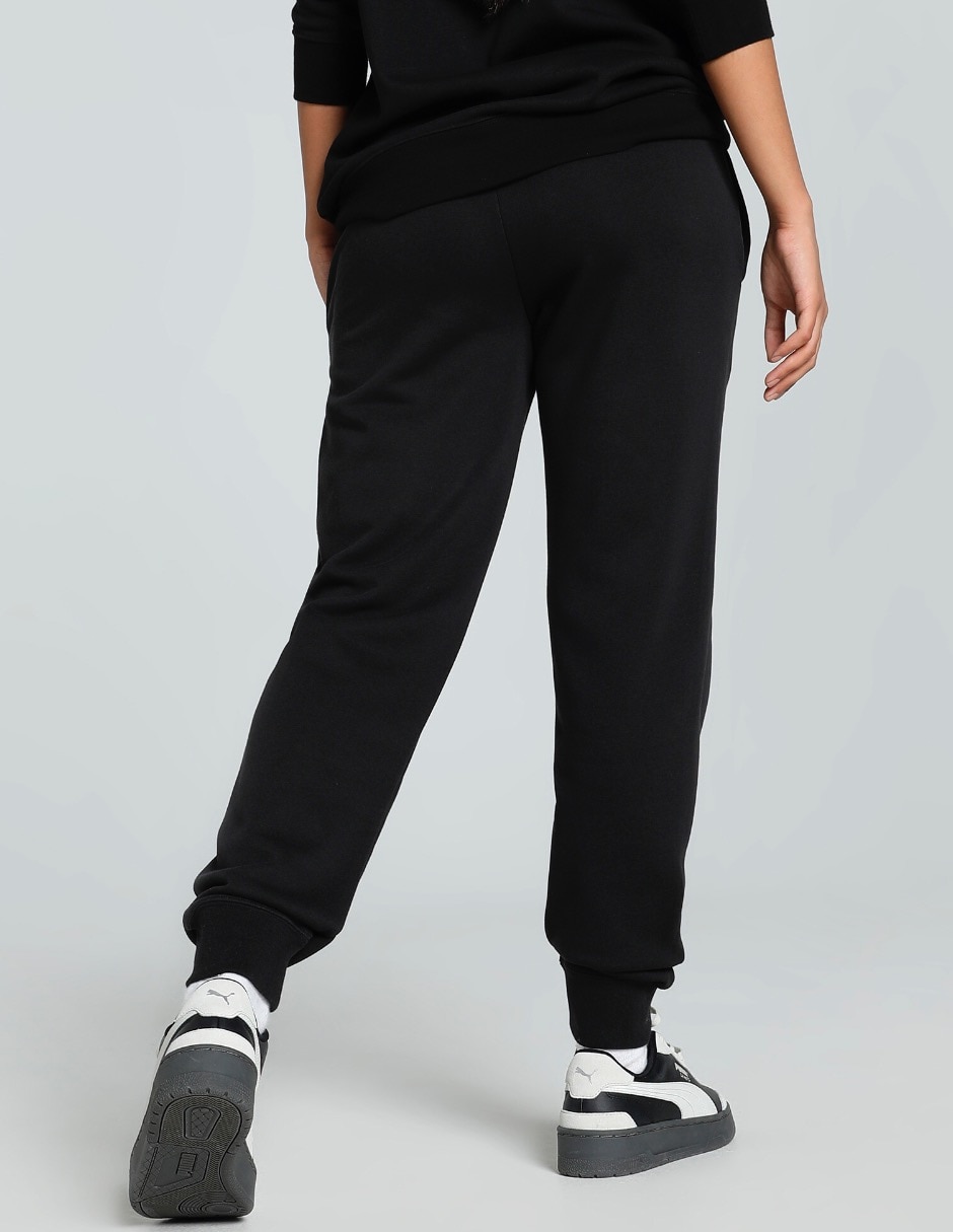 Pants regular con elástico para mujer 13