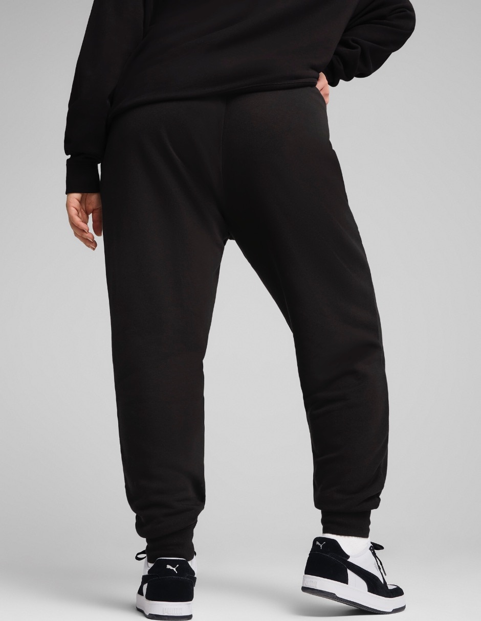 Pants regular con elástico para mujer 14
