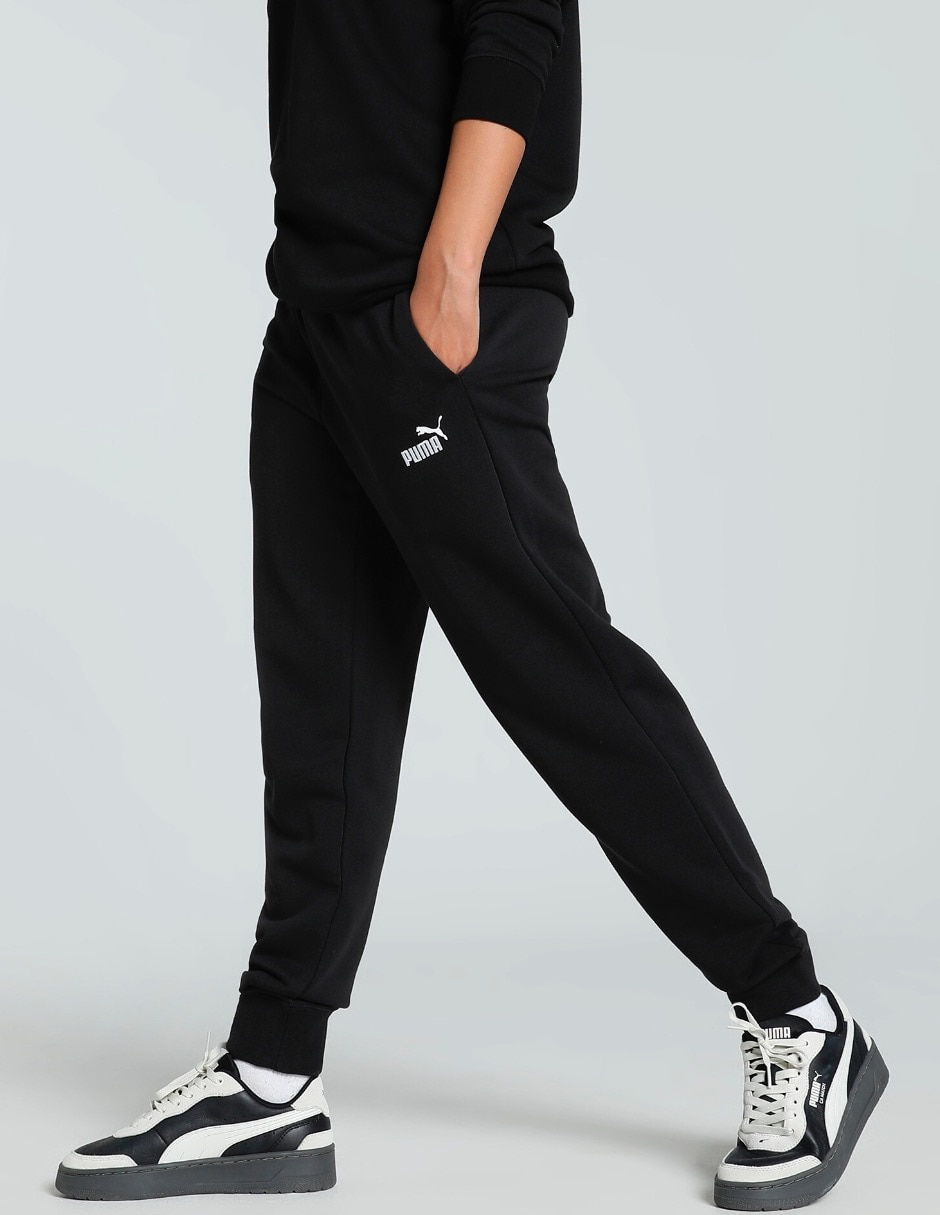 Pants regular con elástico para mujer 6