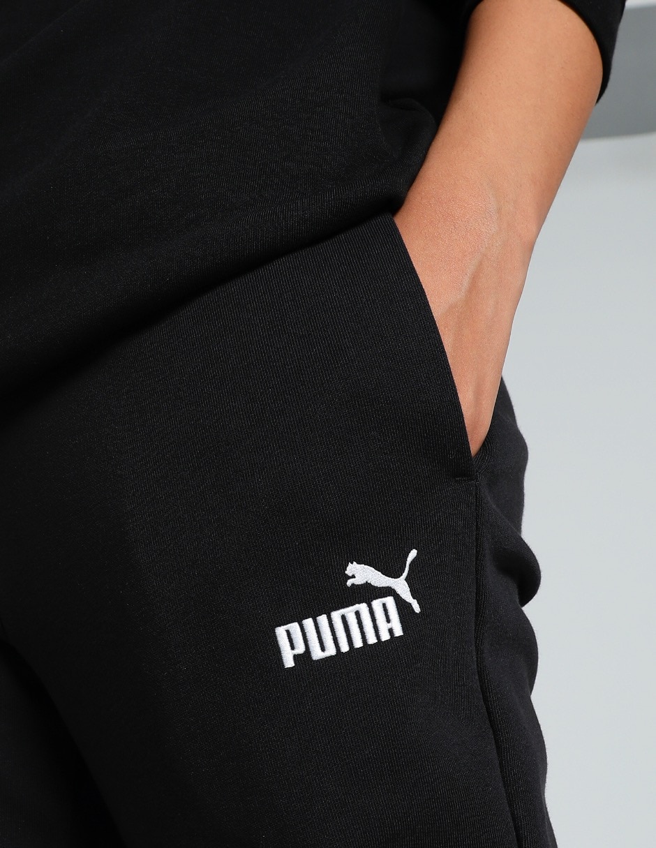 Pants regular con elástico para mujer 10