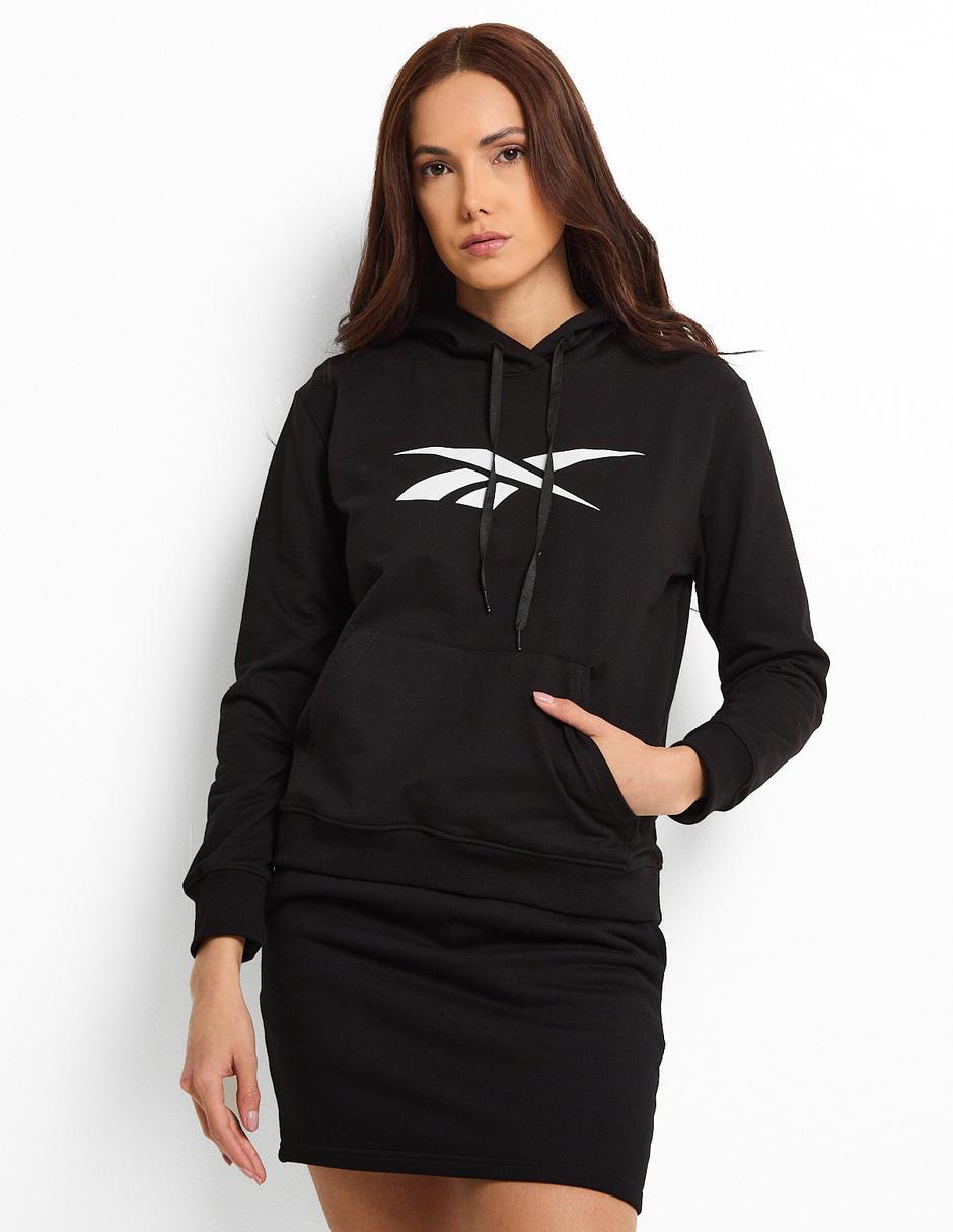 Sudadera Reebok con capucha y bolsa para mujer Suburbia