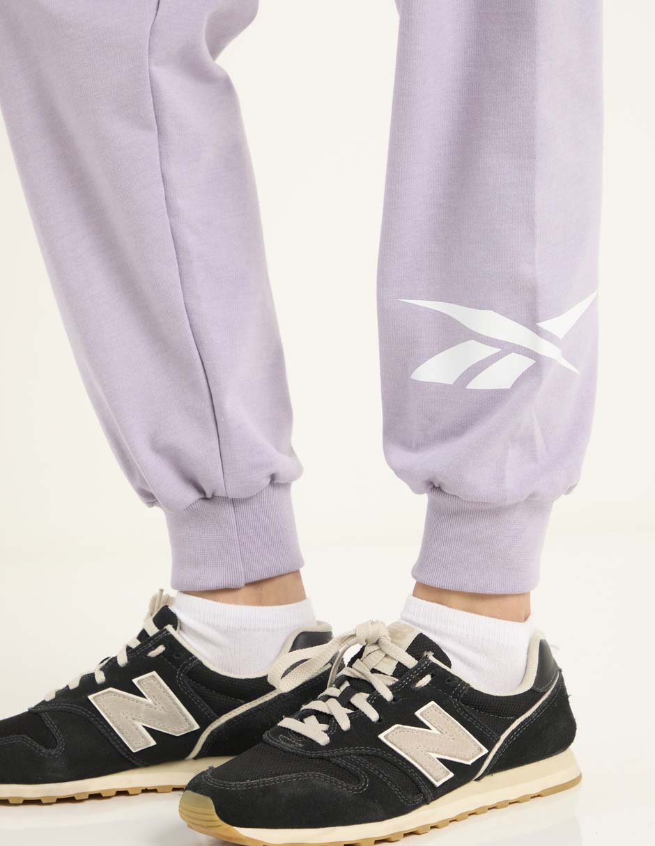 Pants regular con elástico para mujer 4