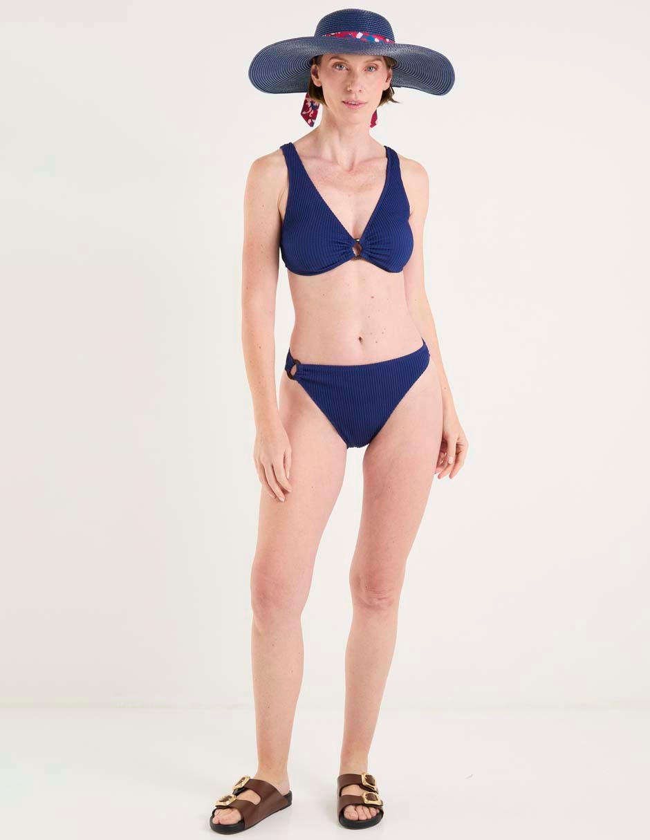 TIRANTES/BIKINI WEEKEND, G, NAVY LISO T