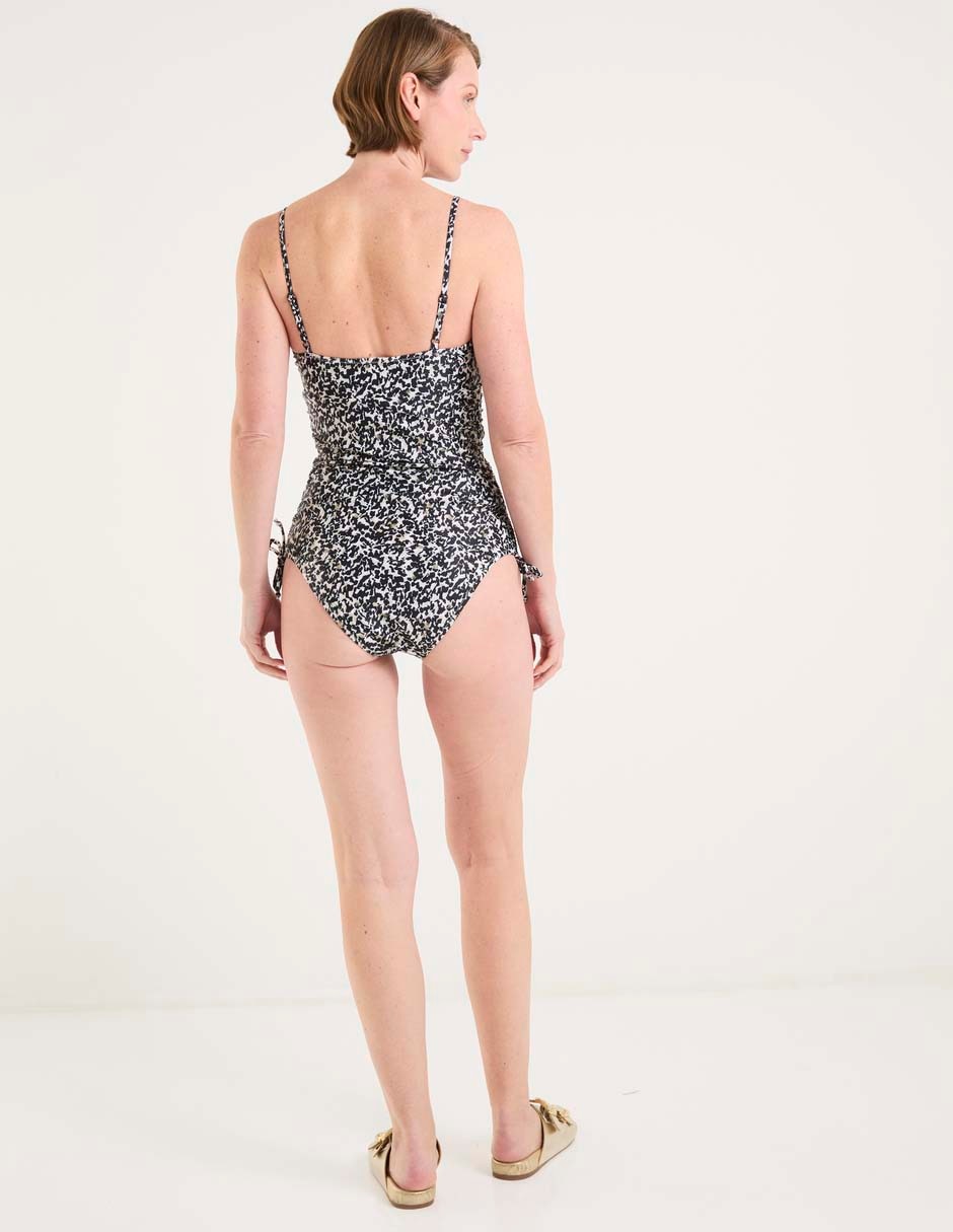 Traje de baño completo estampado animal print para mujer 2