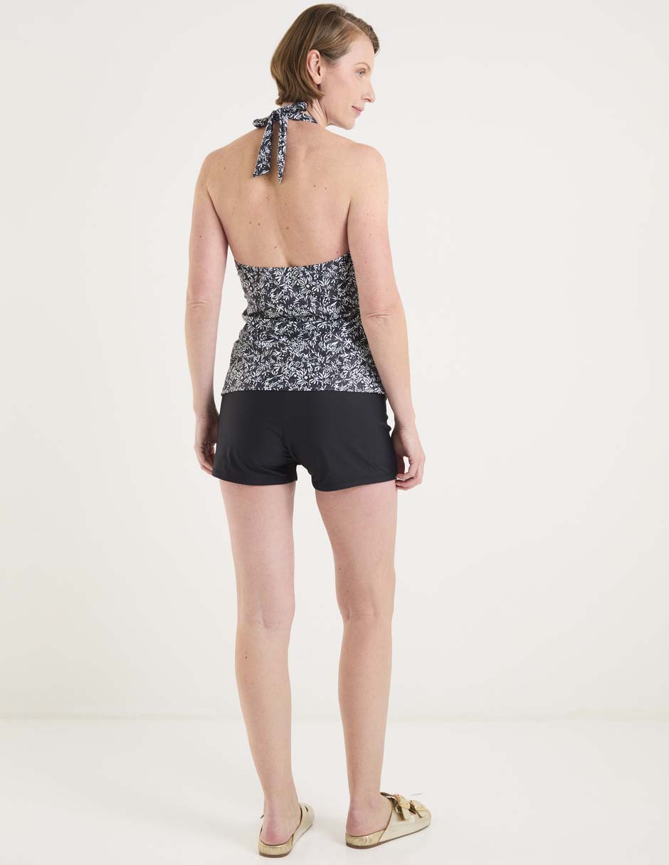 TANKINI/BIKINI WEEKEND, G, NEGRO LISO/E