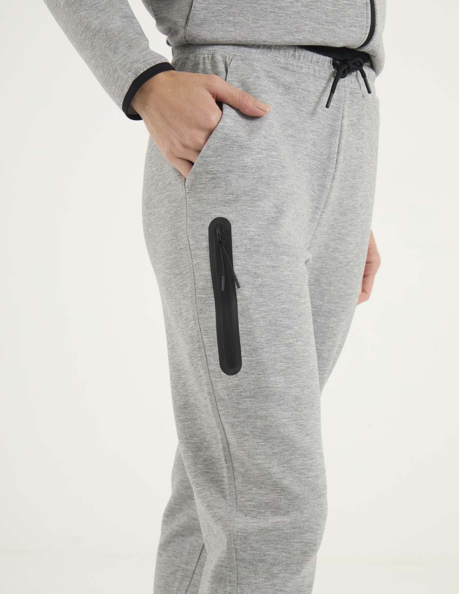 Pants slim con agujeta para mujer 4
