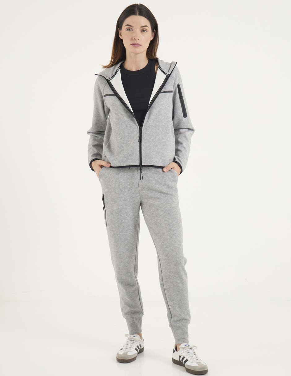 Sudadera con capucha y bolsa para mujer 3