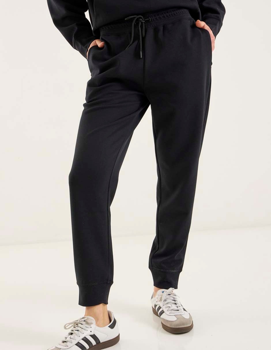 Pants regular con jareta para mujer