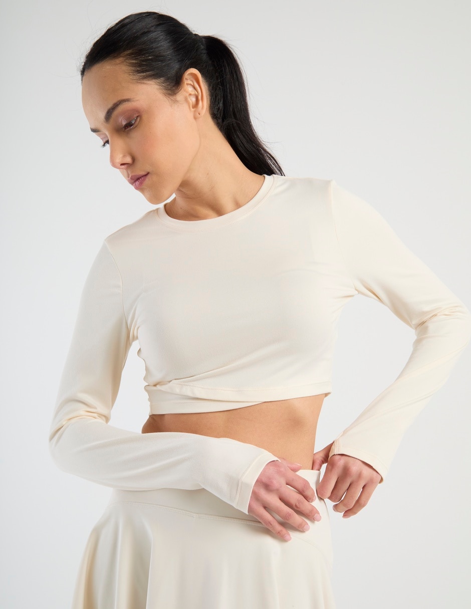 Playera deportiva para entrenamiento de mujer
