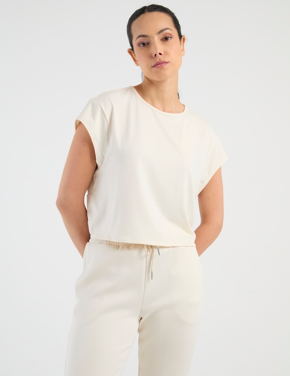 Playera deportiva para entrenamiento de mujer 1