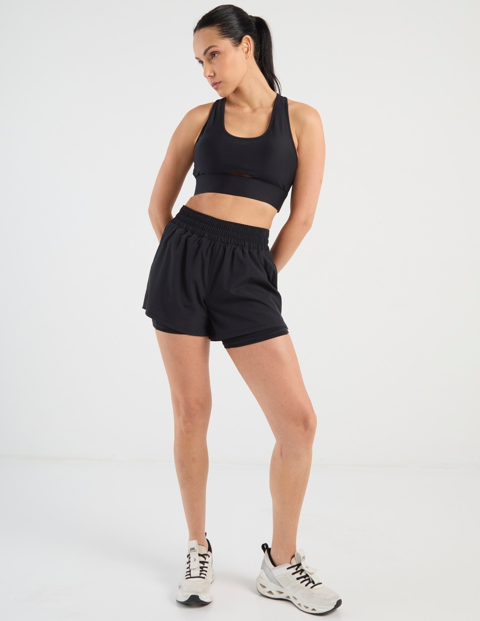 TOP SPM26002-04 SPRINT LISO, M, NEGRO