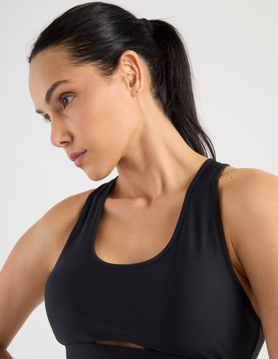 TOP SPM26002-04 SPRINT LISO, M, NEGRO