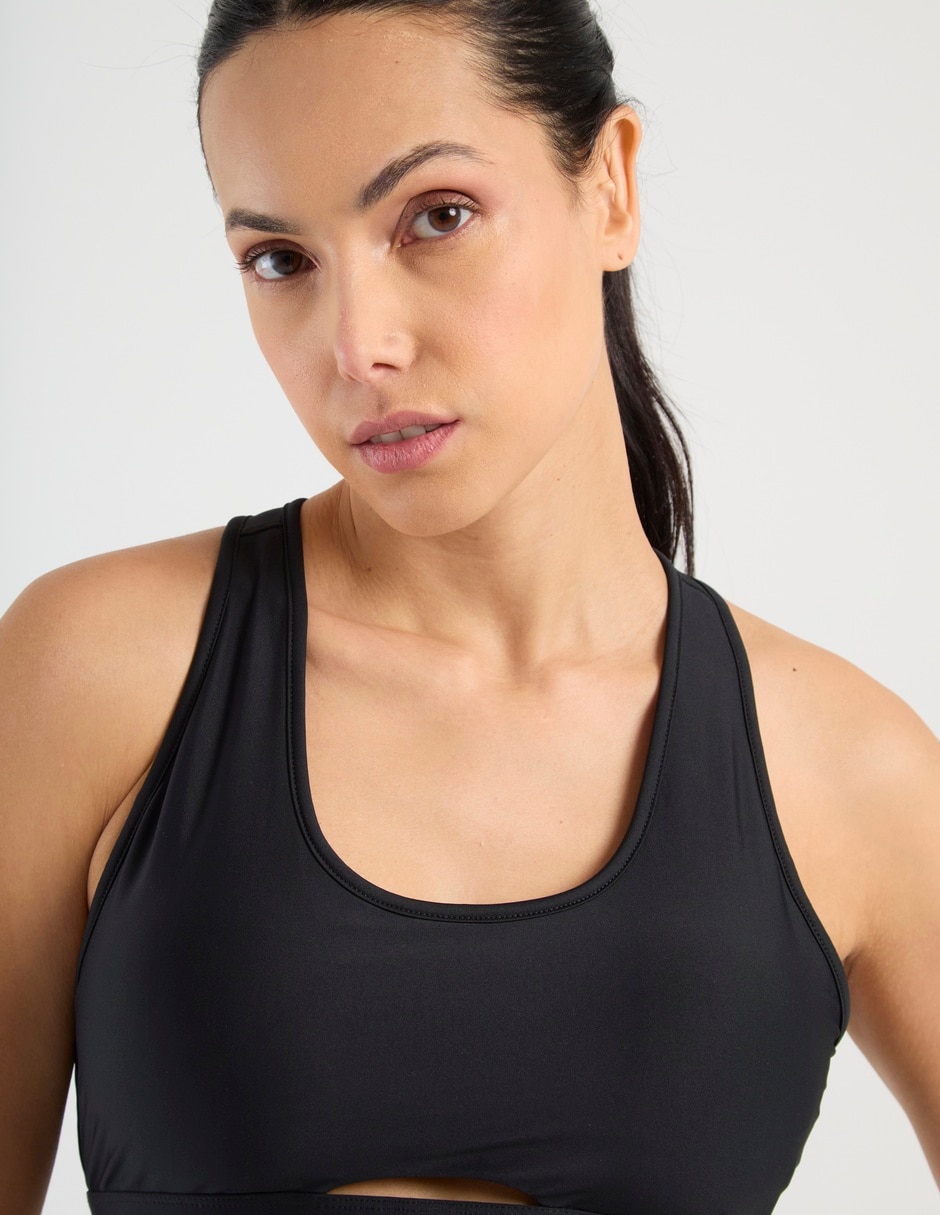 TOP SPM26002-04 SPRINT LISO, M, NEGRO