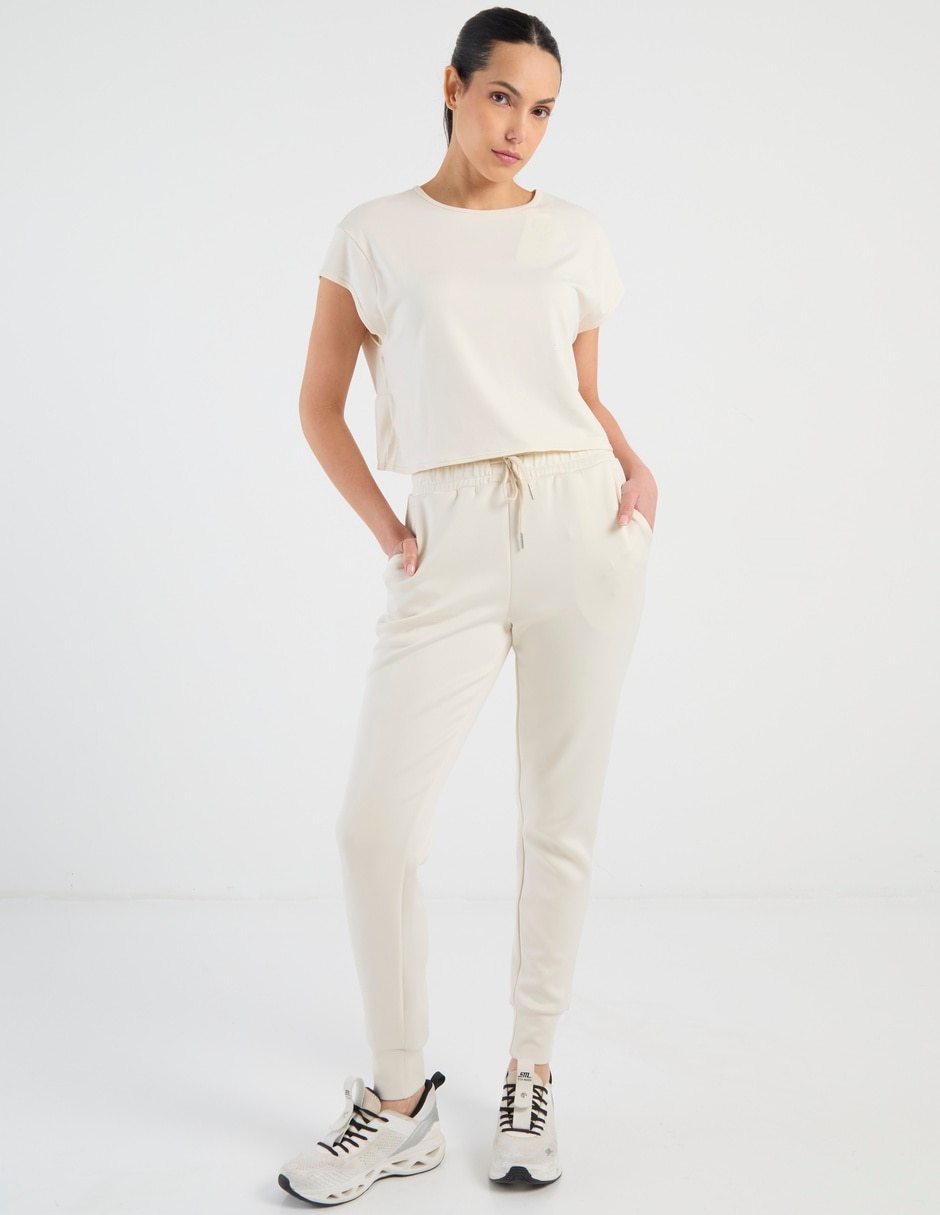 Pants slim con agujeta para mujer 2