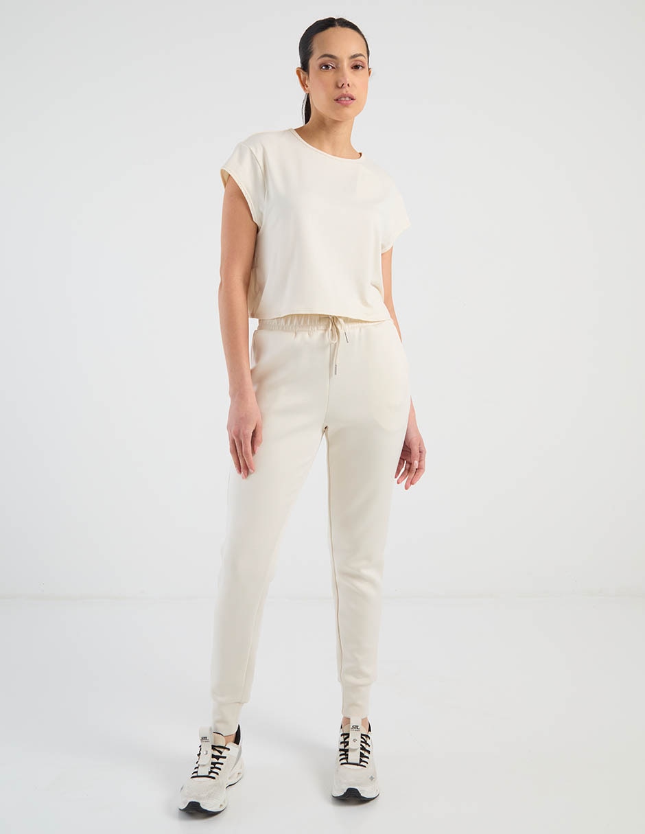 Pants slim con agujeta para mujer 3