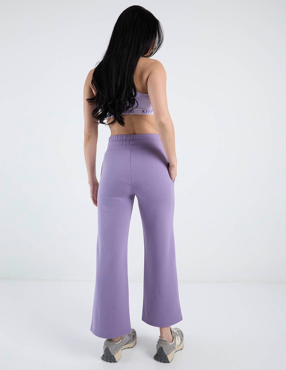 Pants flare con agujeta para mujer 6