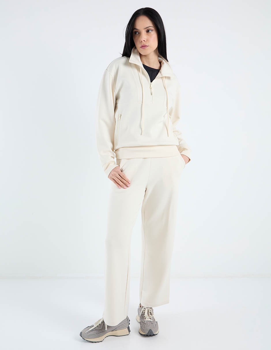 Pants amplio con elástico para mujer 2