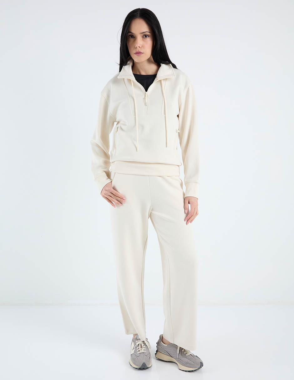 Pants amplio con elástico para mujer 3