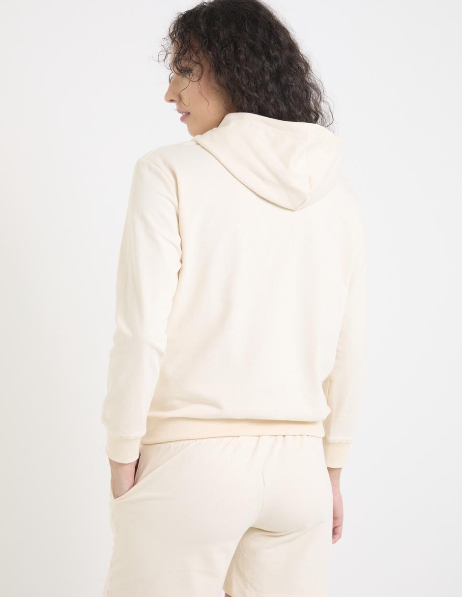 Sudadera con capucha y bolsa para mujer 2
