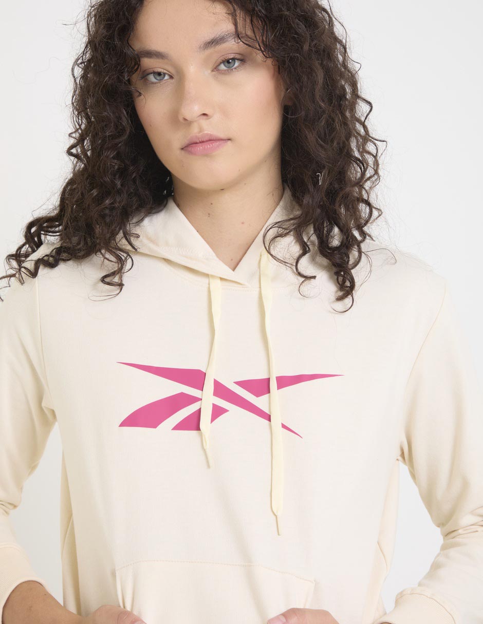 Sudadera con capucha y bolsa para mujer 4