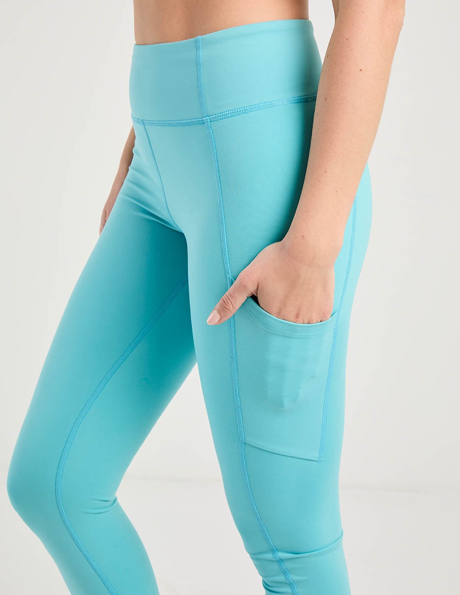 LEGGING SPRINT, M, ACUARELA LISO BOLSA