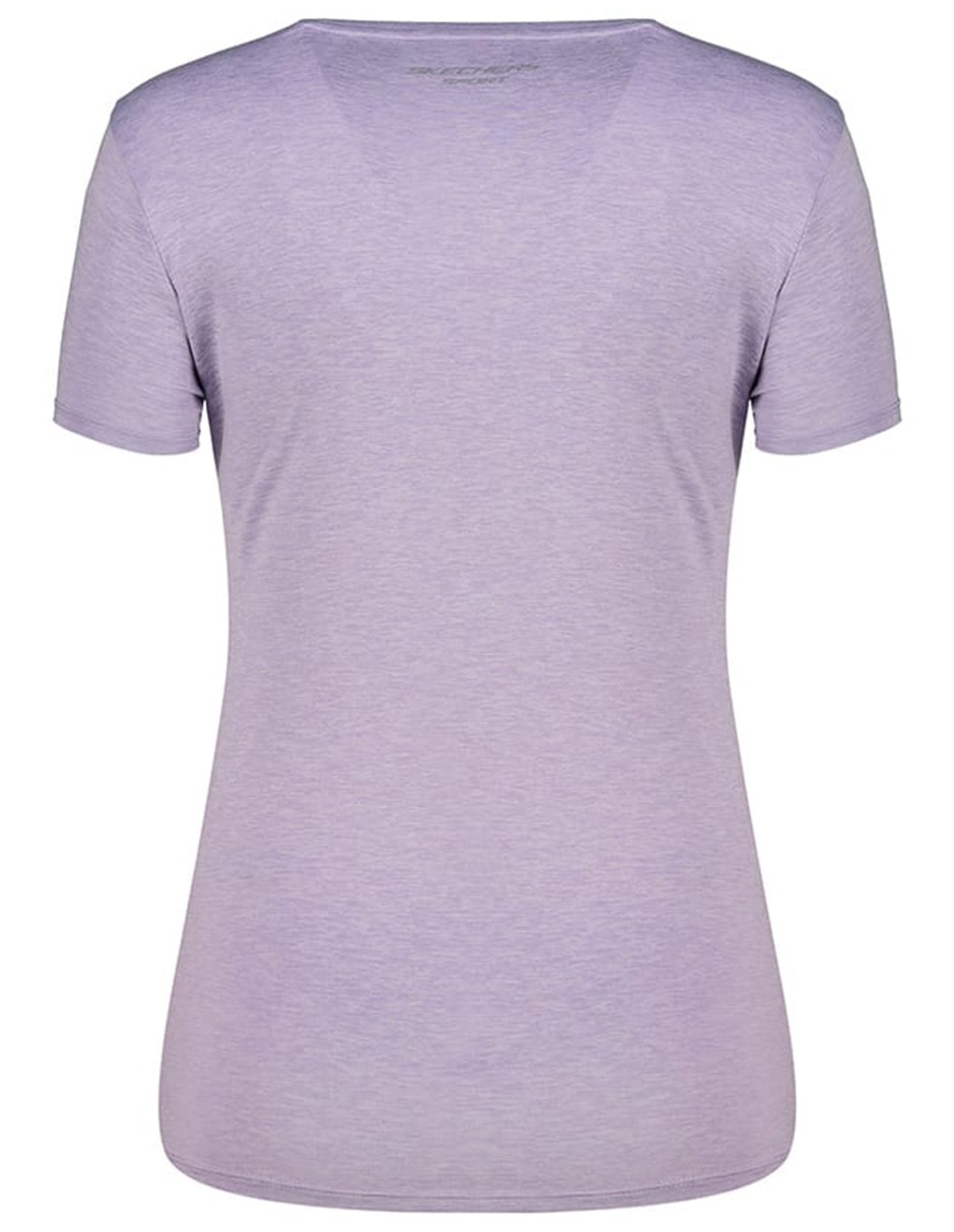 Playera manga corta cuello redondo para mujer 2