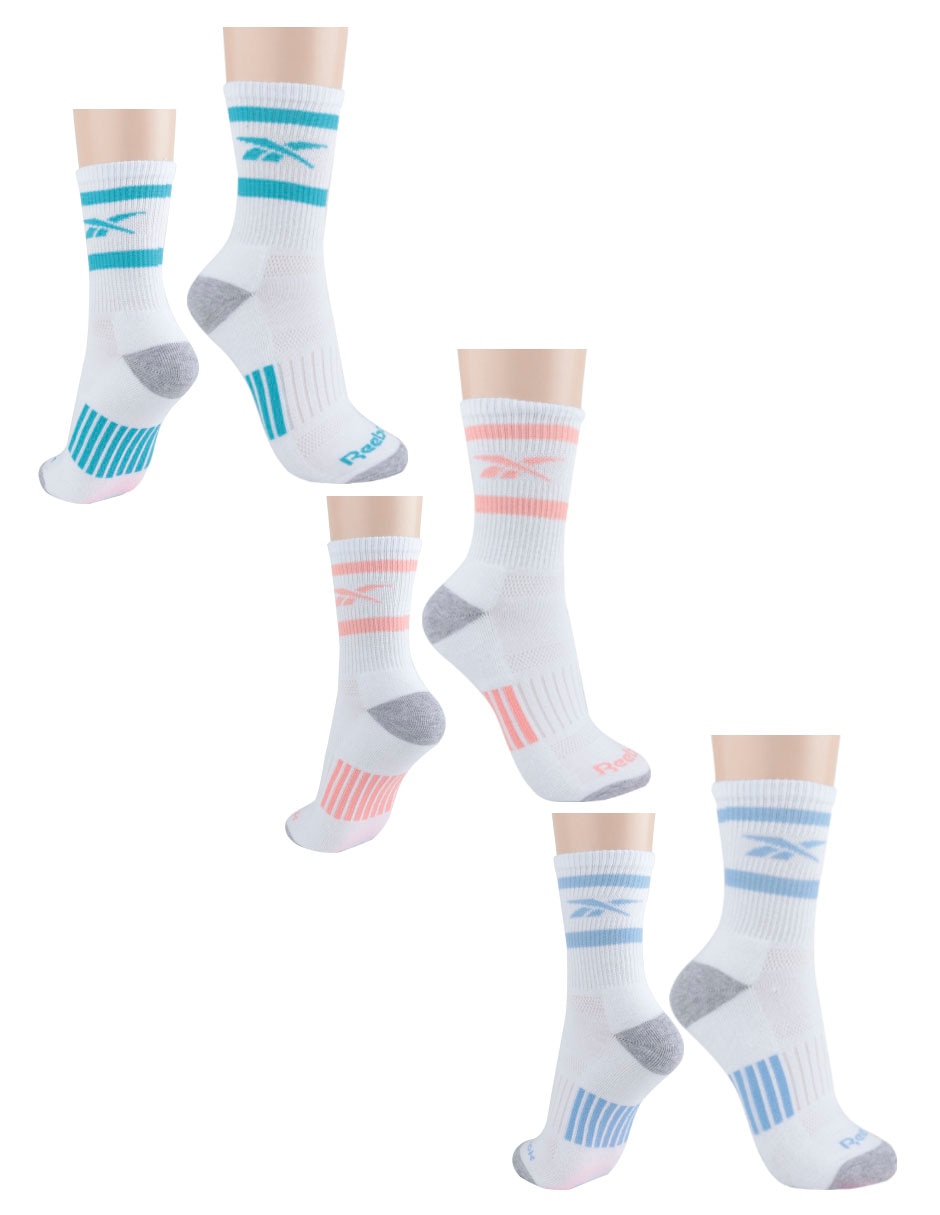 Set de calcetín compresión para entrenamiento para mujer 3 pares 2