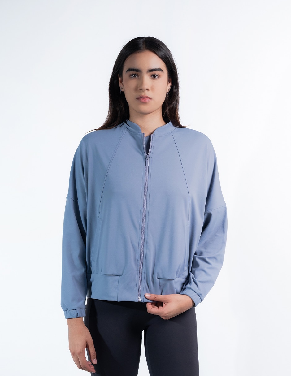 Sudadera con bolsas para mujer