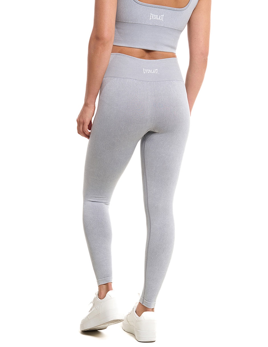 Legging a la cintura alta con elástico para mujer 2
