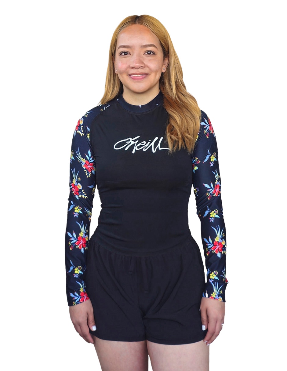Playera manga larga Oneill para mujer