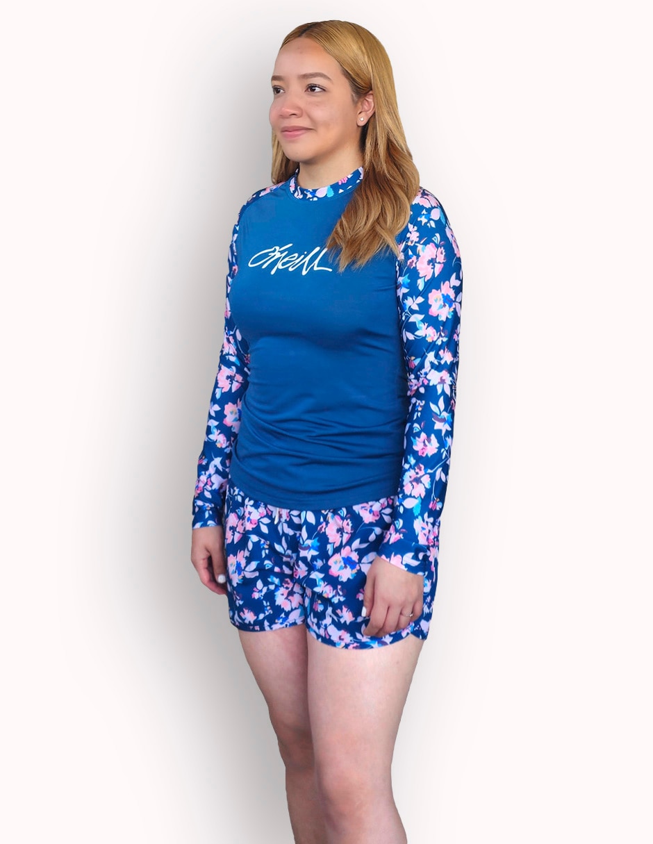 Playera deportiva para natación de mujer 2
