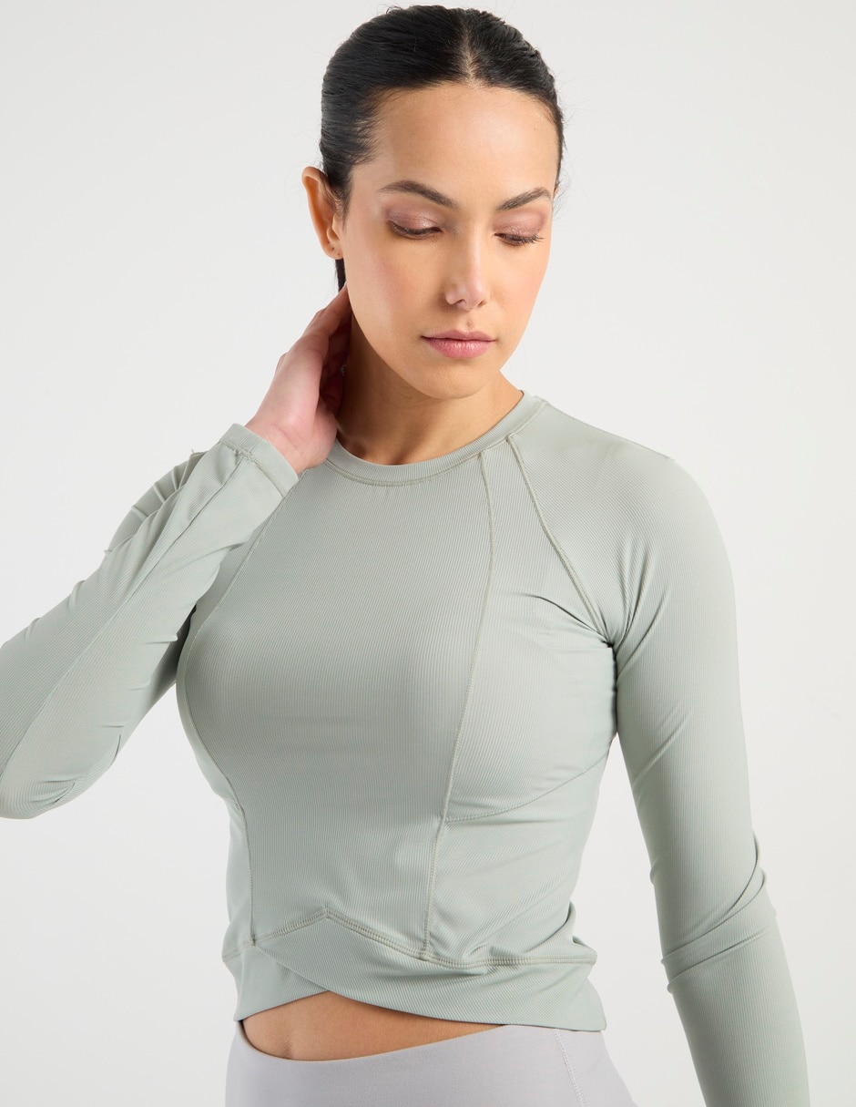 Playera deportiva para entrenamiento de mujer 5