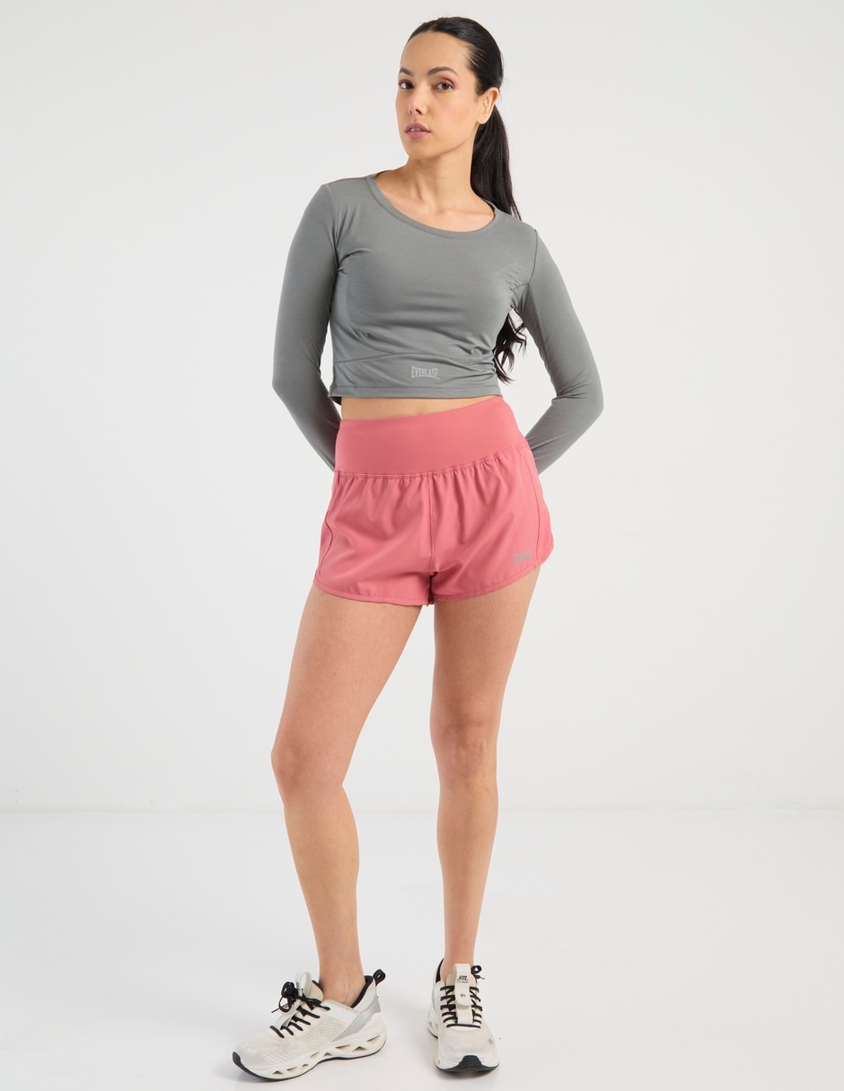 Playera deportiva térmica para entrenamiento de mujer 2