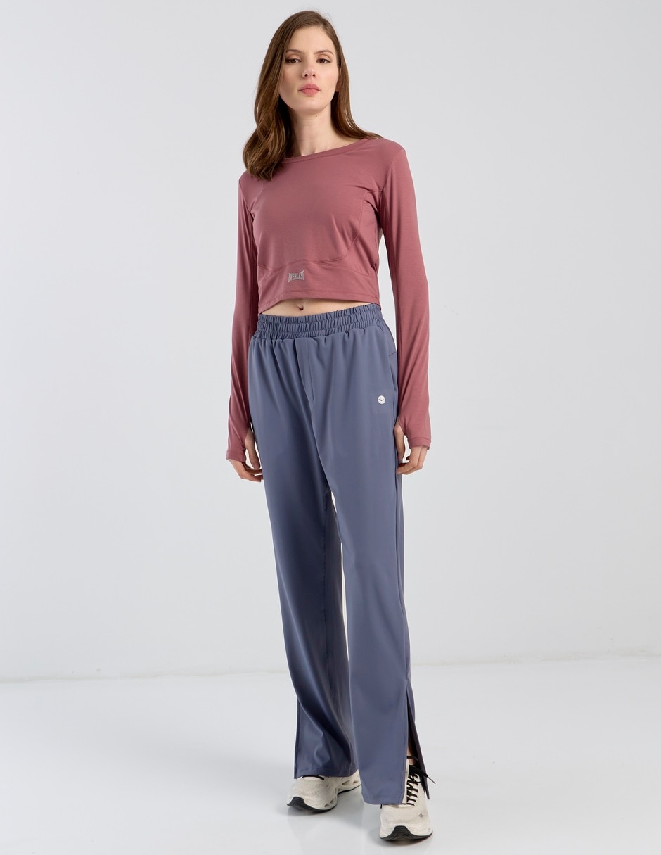Playera deportiva térmica para entrenamiento de mujer 2
