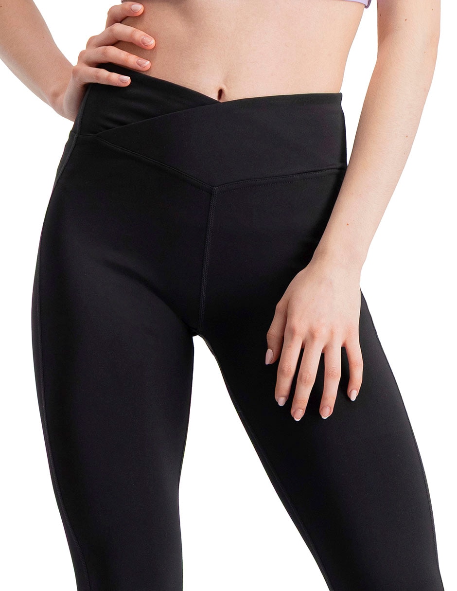 Legging a la cintura con pretina para mujer 4
