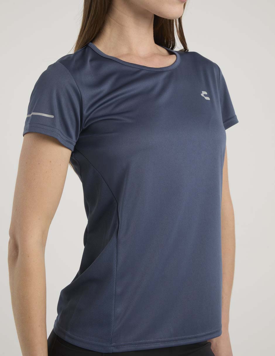 Playera manga corta cuello redondo para mujer 5