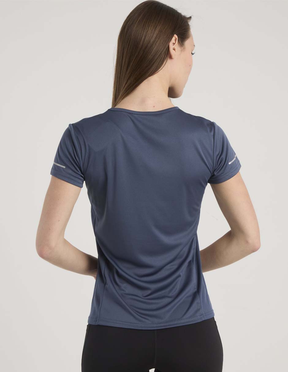 Playera manga corta cuello redondo para mujer 6